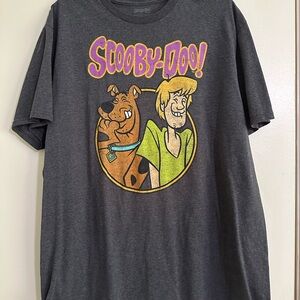 Gray Scooby-Doo Graphic T-Shirt